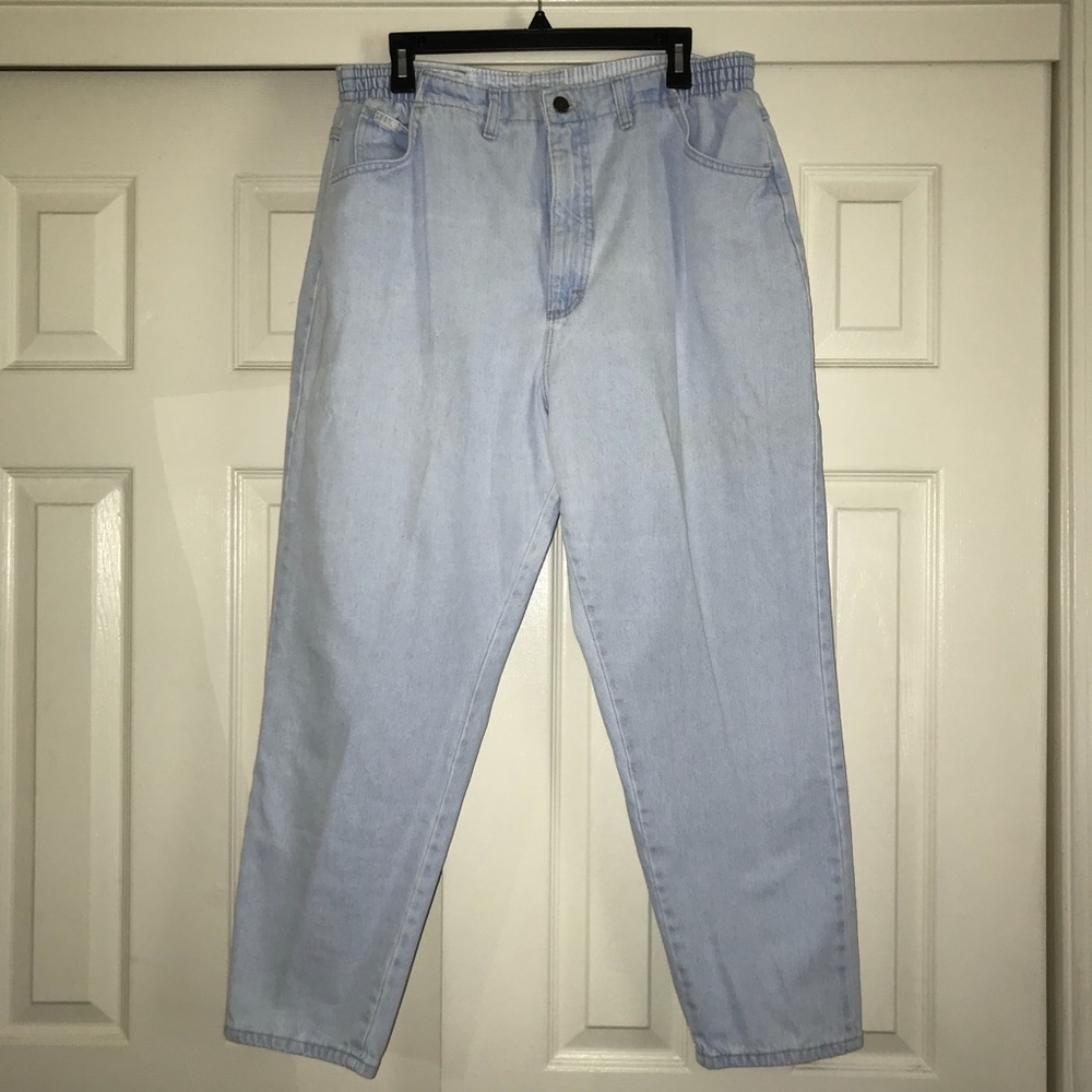 High Waisted Lee Mom Jeans